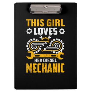 Porte-bloc MécaniqueCette Fille Aime Son Mécanique