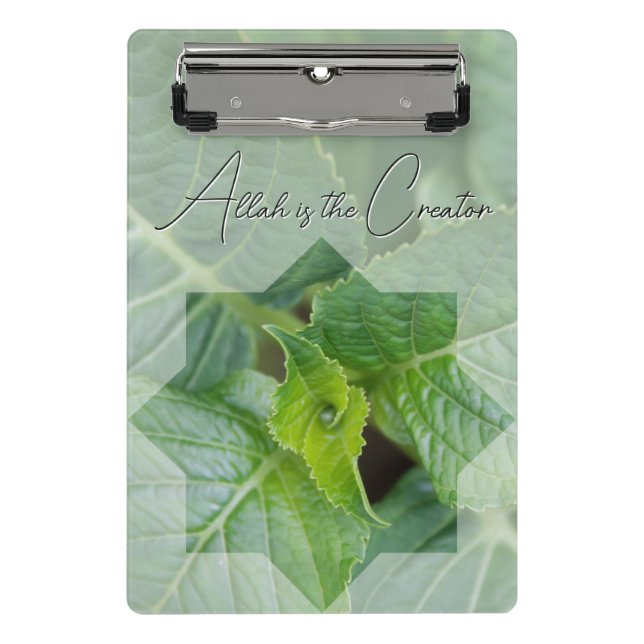 porte-bloc méditer sur la création de Dieu  (Devant)