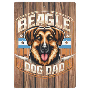 Porte-bloc Meilleur Papa Jamais - Cadeau Personnel Chien Papa
