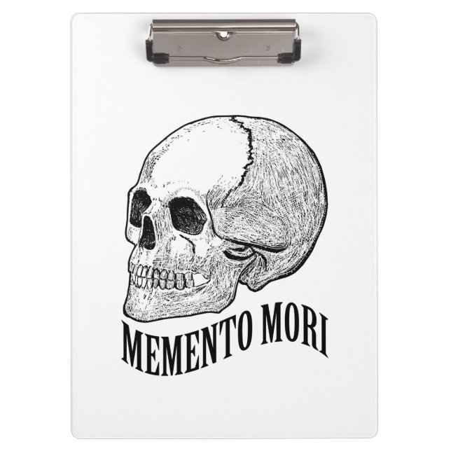 Porte-bloc Memento mori (Devant)