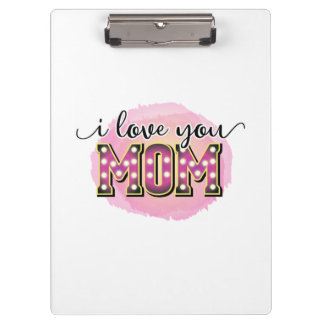 Porte-bloc Mère cadeau Je t'aime Maman