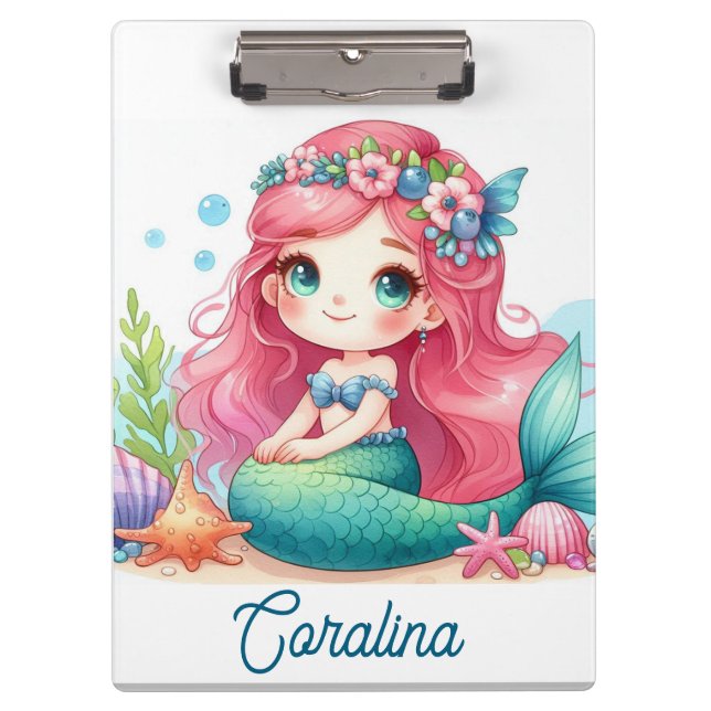 Porte-bloc Mermaid clipboard (Devant)
