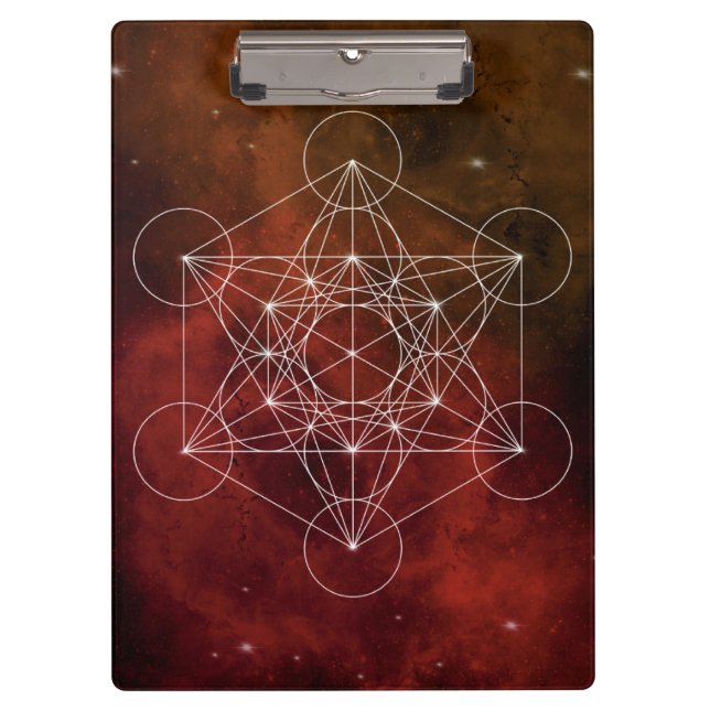 Porte-bloc Metatron, chakra,zen,sacred geometric, angel (Devant)