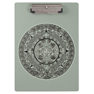 Porte-bloc Mexicaine Aztec Sun Stone Maya Calendrier 1