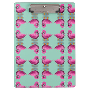 Porte-bloc Mignon Canard Rose Kawaii & Art pour Nurserie à Cœ