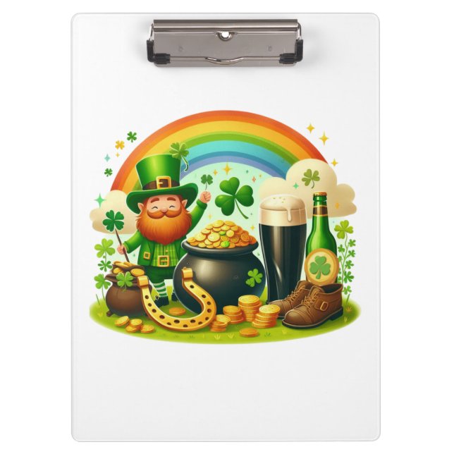 Porte-bloc Mignonne Saint Patrick, la Saint Patrick (Devant)