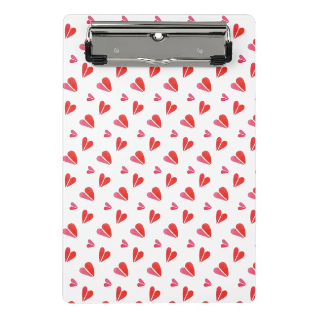 Porte-bloc MINI CŒURS Mini Bloc-notes (Devant)