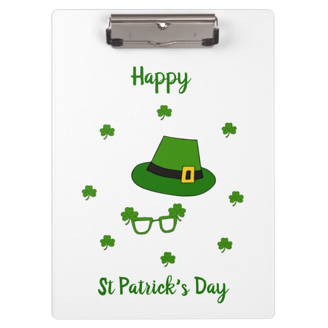 Porte-bloc Mini Mignonne Bonne St Patrick Joyeuse Journée (Devant)