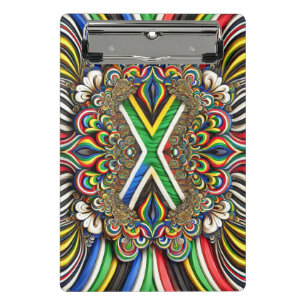Porte-bloc Mini porte - bloc aux couleurs sud-africaines