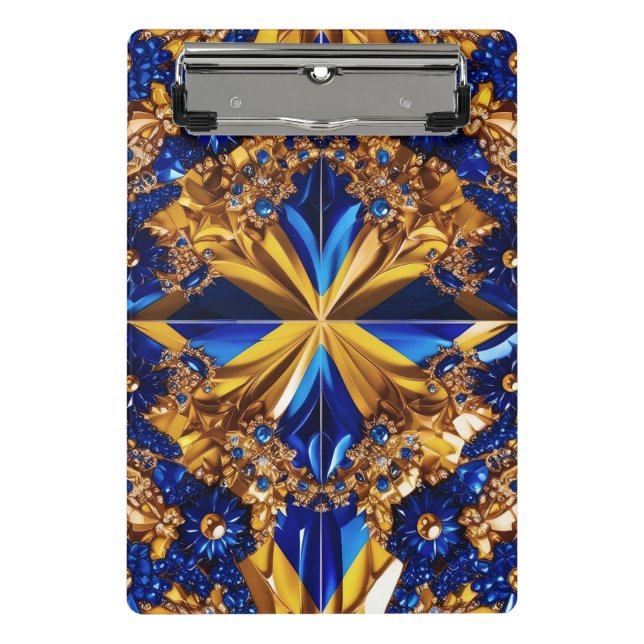 Porte-bloc Mini porte - bloc aux couleurs suédoises (Devant)