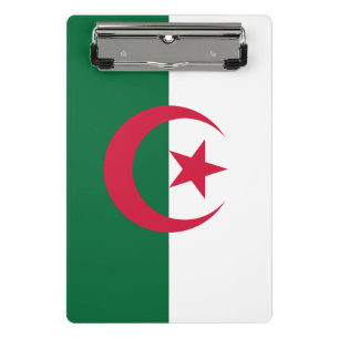 Porte-bloc Mini porte - bloc avec drapeau d'Algérie