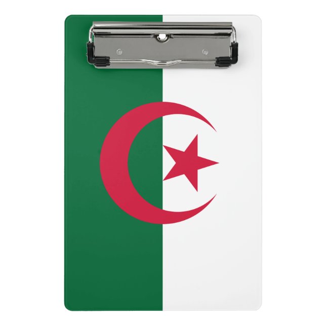 Porte-bloc Mini porte - bloc avec drapeau d'Algérie (Devant)