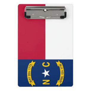 Porte-bloc Mini porte - bloc avec drapeau de Caroline du Nord