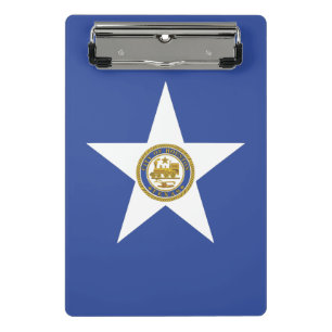 Porte-bloc Mini porte - bloc avec drapeau de Houston, USA