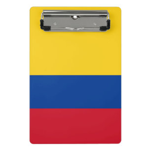 Porte-bloc Mini porte - bloc avec drapeau de la Colombie