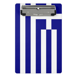 Porte-bloc Mini porte - bloc avec drapeau de la Grèce