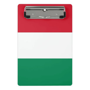 Porte-bloc Mini porte - bloc avec drapeau de la Hongrie
