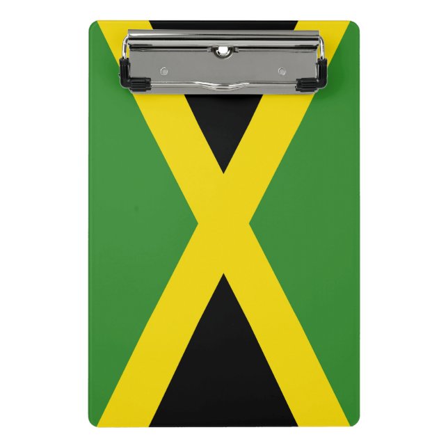 Porte-bloc Mini porte - bloc avec drapeau de la Jamaïque (Devant)