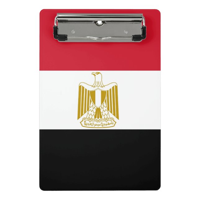 Porte-bloc Mini porte - bloc avec drapeau d'Egypte (Devant)