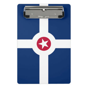 Porte-bloc Mini porte - bloc avec drapeau d'Indianapolis, USA