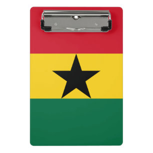 Porte-bloc Mini porte - bloc avec drapeau du Ghana