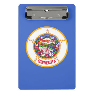 Porte-bloc Mini porte - bloc avec drapeau du Minnesota, USA