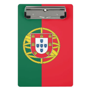Porte-bloc Mini porte - bloc avec drapeau du Portugal