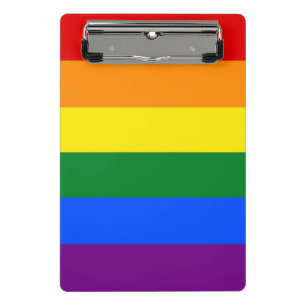 Porte-bloc Mini porte - bloc avec drapeau Rainbow Pride LGBT