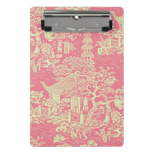 Porte-bloc Mini Porte - bloc chinois rose