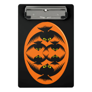 Porte-bloc Mini Porte - bloc de Corbeaux d'Halloween