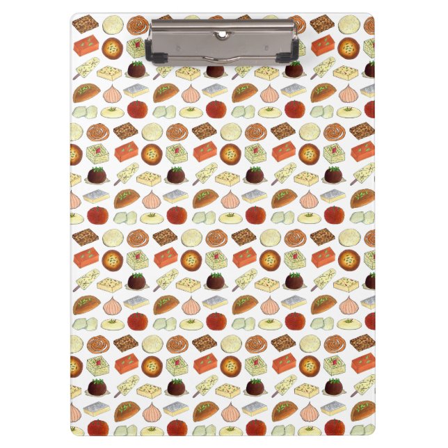 Porte-bloc MITHAI Classique Indien Bengale Pakistanais Sucres (Devant)