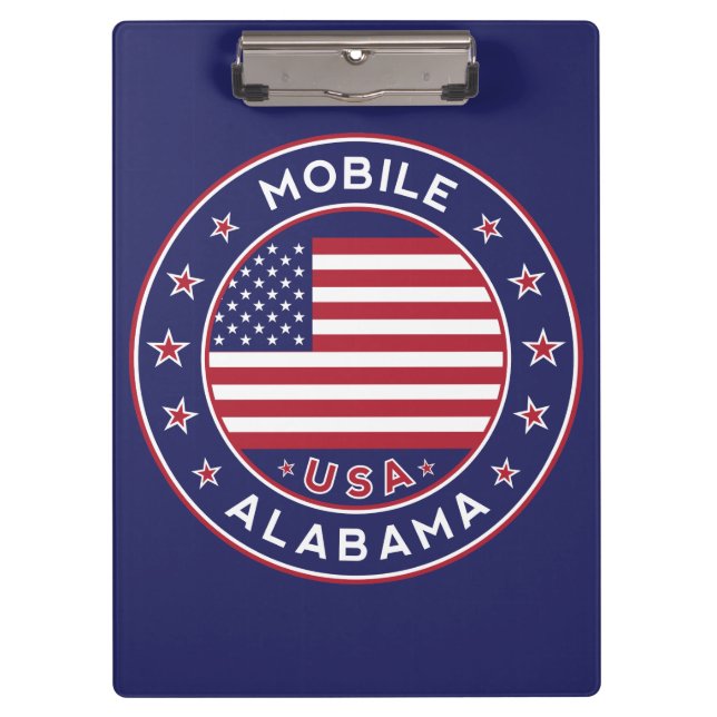 Porte-bloc Mobile, Alabama (Devant)