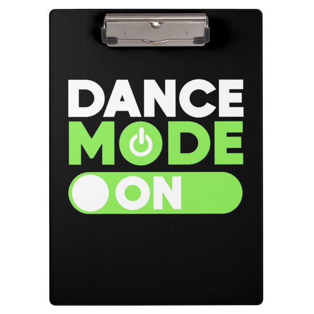 Porte-bloc Mode Danse activé (Devant)