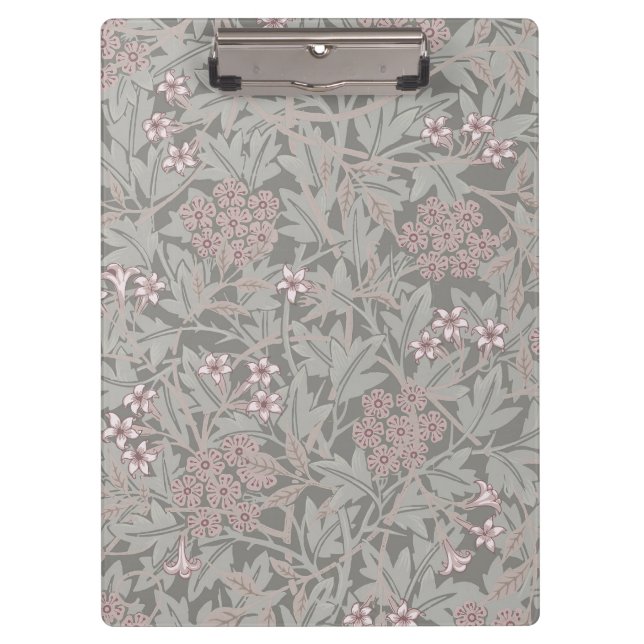 Porte-bloc Modèle de fleur de jasmin de William Morris (Devant)