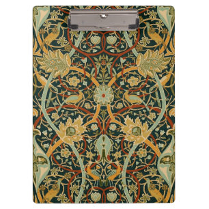Porte-bloc Modèle de tapisserie forestière de William Morris