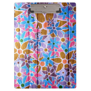 Porte-bloc Modèle floral tendance #13