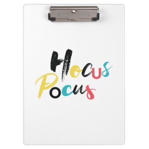 Porte-bloc Moderne, coloré, amusant, cool, Hocus Pocus tendan