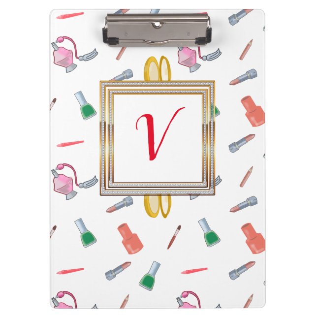 Porte-bloc Moderne Joli Red Chic Girl (Devant)