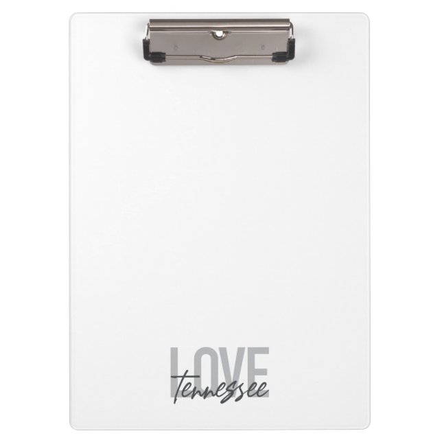 Porte-bloc Moderne, simple, chic, design urbain Love Tennesse (Devant)