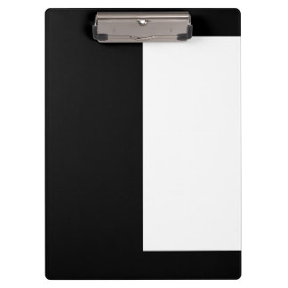Porte-bloc moitié blanc noir moitié noir moitié noir blanc