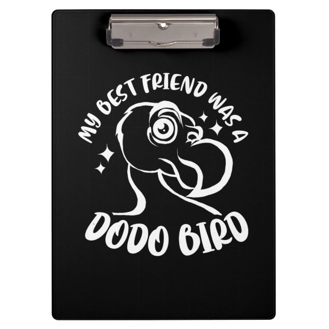 Porte-bloc Mon Meilleur Ami Était Un Oiseau De Dodo (Devant)