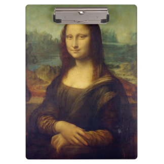 Porte-bloc Mona Lisa de Leonardo da Vinci