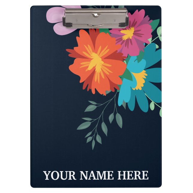 Porte-bloc Monogramme Botanique (Devant)