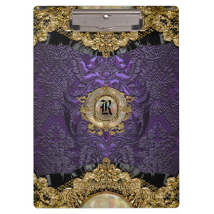Porte-bloc Monogramme Élégant de Chalchadoriz Regal