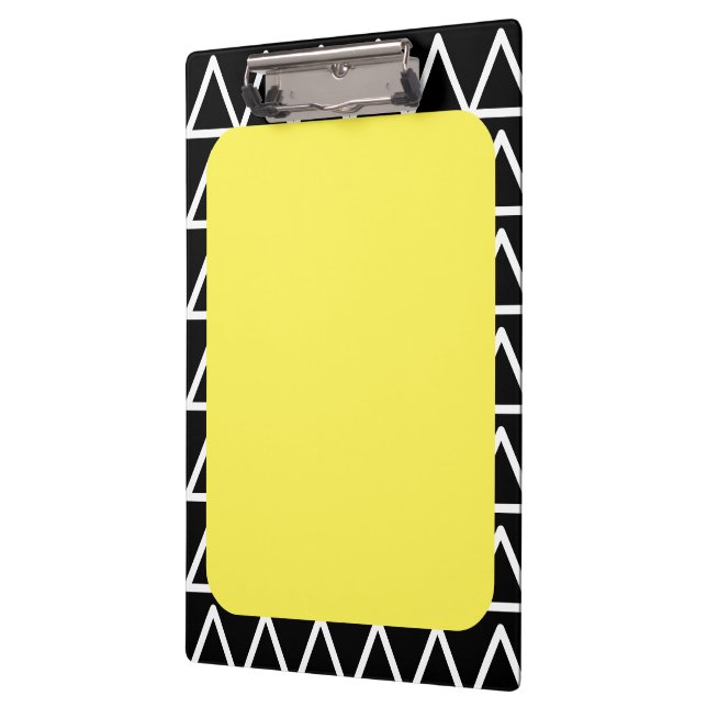 Porte-bloc Monogramme géométrique moderne (Gauche)