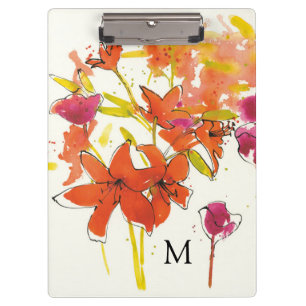 Porte-bloc Monogramme   la prune de Patty