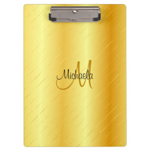 Porte-bloc Monogramme personnalisé Elegant Modèle de look o