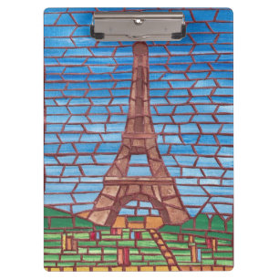 Porte-bloc Mosaic Tour Eiffel Porte - blocs personnalisés