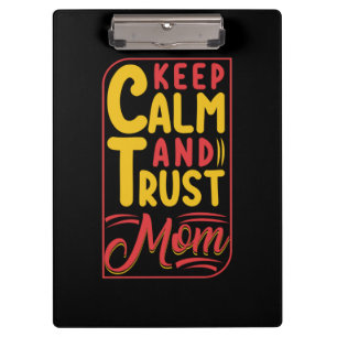 Porte-bloc Mother Gift Keep Calm And Trust Maman