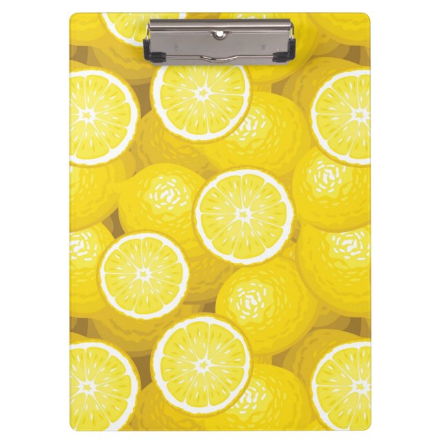 Porte-bloc Motif 2 de citron (Devant)